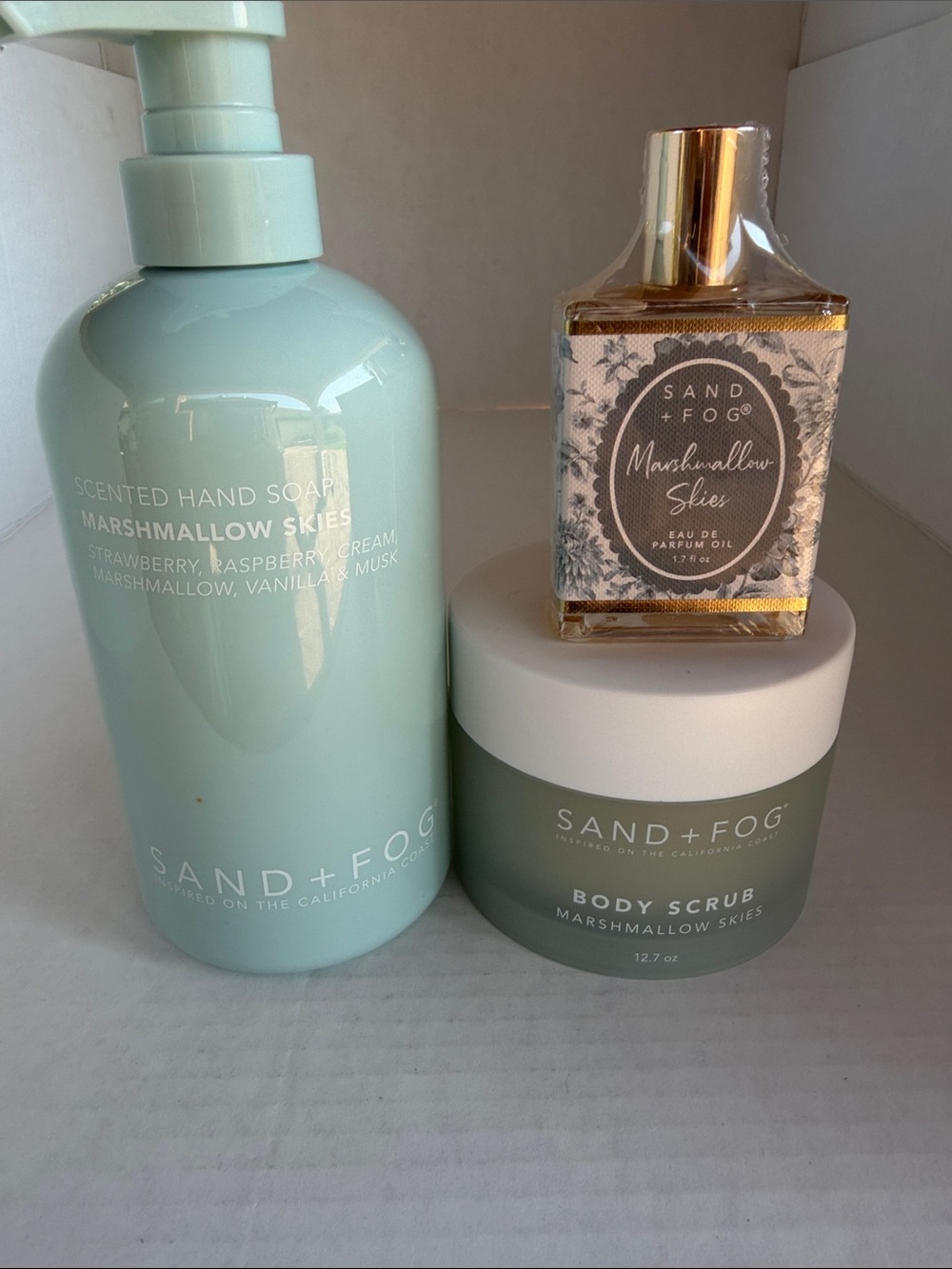 Sand + Fog 3Pc Bundle Marshmallow Skies New - Picture 6 of 9
